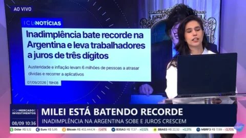 Inadimplência argentina sobe e juros crescem