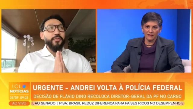 Flávio Dino decide reintegrar o chefe da PF Andrei Rodrigues. Confira a análise de Fernando Hideo.