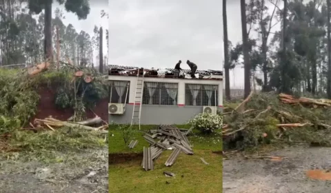Paraná registra dois tornados em menos de 24 horas; veja estragos