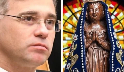 Mendonça adota critérios diferentes para PT e Flávio em casos sobre Nossa Senhora