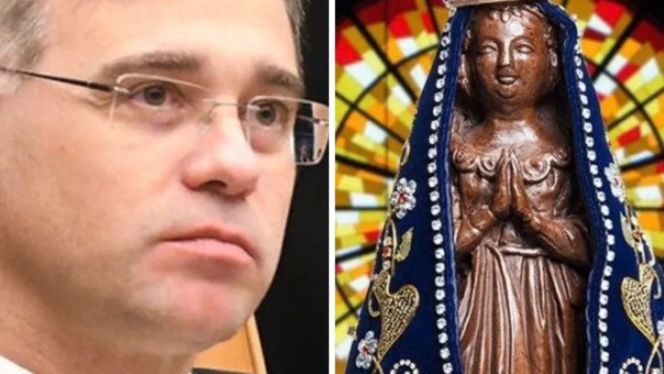 Mendonça adota critérios diferentes para PT e Flávio em casos sobre Nossa Senhora