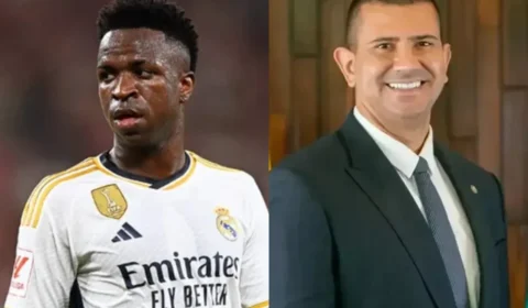 Vini Jr. aciona Justiça contra propaganda de candidato do PL no RJ, que pede ‘desculpas’