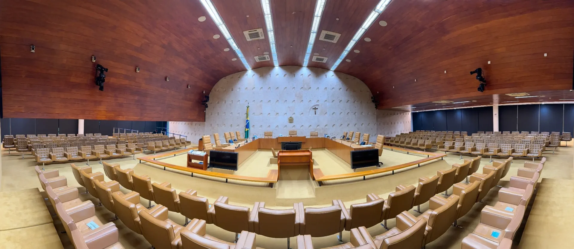 Plenário do Supremo Tribunal Federal, em Brasília. A crise de 2026 levou para dentro da própria Corte disputas sobre investigação, competência e limites de atuação. Foto: Felipe Sampaio