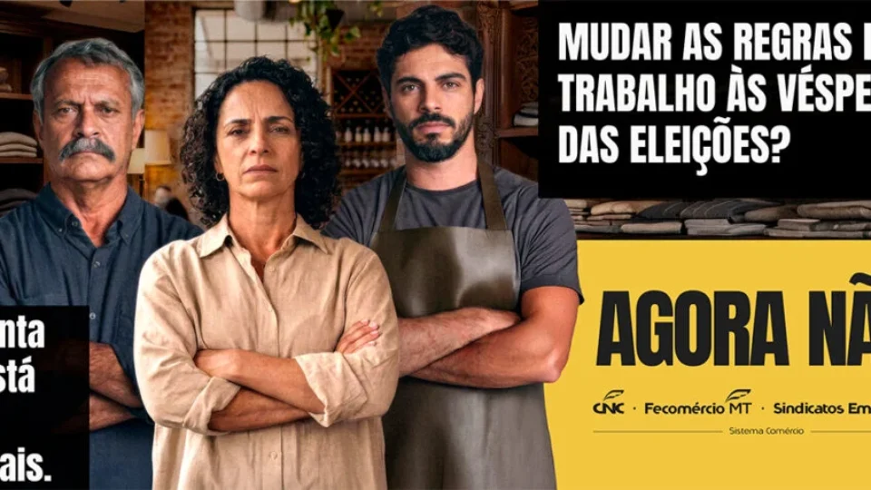Campanha de empresários contra fim da escala 6×1 quer barrar votação no período eleitoral