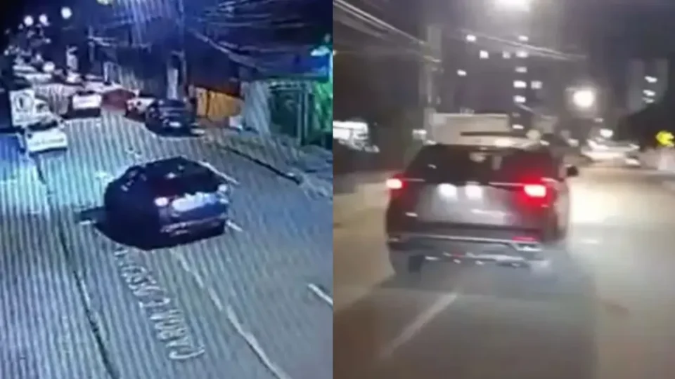 Crianças furtam carro, circulam em alta velocidade e batem em moto em SC