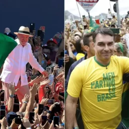 Quaest 1º turno: Lula sai na frente com 37%, seguido de Flávio Bolsonaro, com 33%