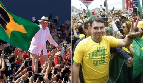 Quaest 1º turno: Lula sai na frente com 37%, seguido de Flávio Bolsonaro, com 33%