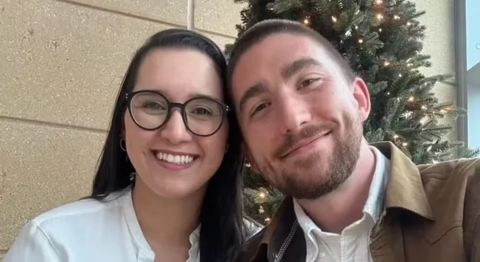 Brasileira de Sorocaba (SP), que é casada com um cidadão norte-americano, foi presa por agentes imigratórios do ICE — Foto: Reprodução