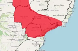 Inmet aciona alerta vermelho de calor extremo para 8 estados do Centro-Sul