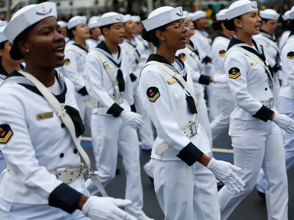 Rio de Janeiro (RJ), 07/09/2026 – Desfile cívico-militar no Dia da Independência, na Avenida Presidente Vargas. Foto: Fernando Frazão/Agência Brasil