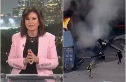 Jornalista da NBC confirma morte de colegas ao vivo; equipe sofreu acidente em LA