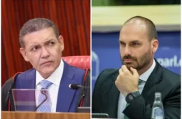 Nunes Marques manda remover posts de Eduardo que questionam urnas eletrônicas