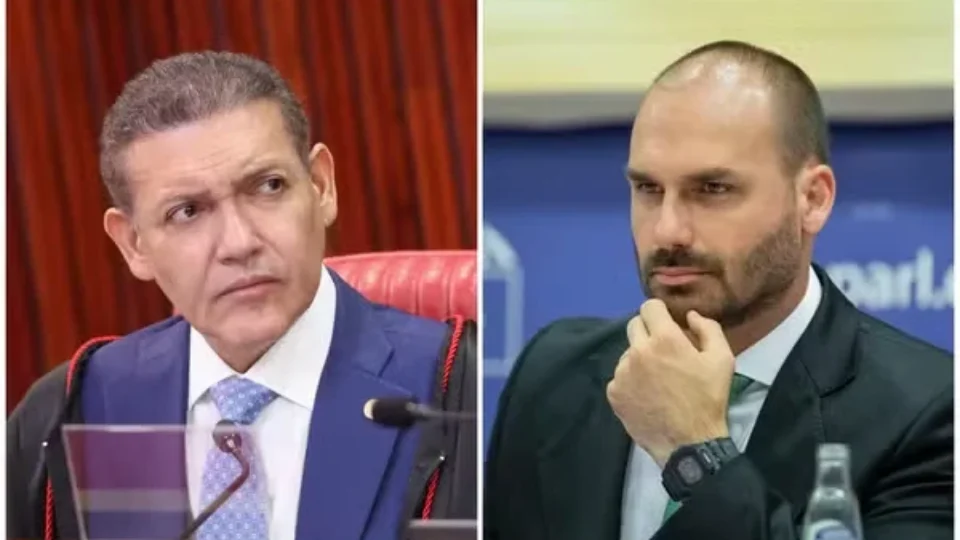 Nunes Marques manda remover posts de Eduardo que questionam urnas eletrônicas