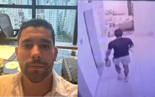 Médico escala prédio, invade apartamento de ex e é socorrido com ferimentos de tiro