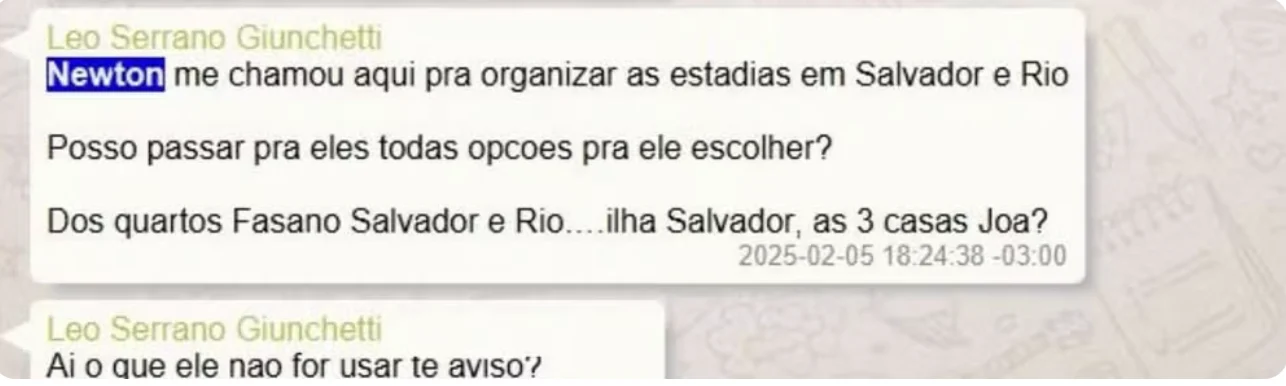 Operador de viagens do Banco Master fala sobre camarote no Rio de Janeiro e viagem para Salvador no carnaval de 2025