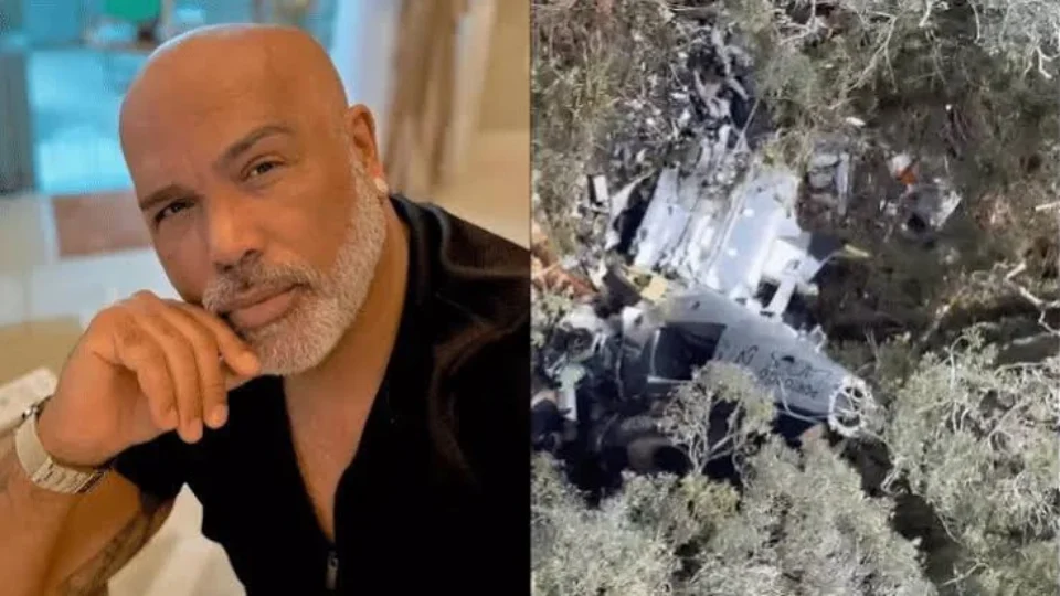 Queda de helicóptero do cantor Rick será investigada pela FAB com peritos de Brasília e Canoas (RS)