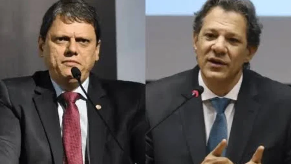 Quaest: Tarcísio tem 44%, contra 24% de Haddad, e poderia vencer em 1º turno em SP