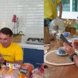 Telefone de Flávio Bolsonaro vaza nas redes e candidato recebe ligações aleatórias