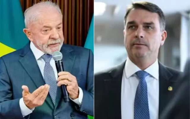 CNT/MDA: Lula tem 47,8% dos votos válidos e Flávio Bolsonaro, 42,1% no primeiro turno