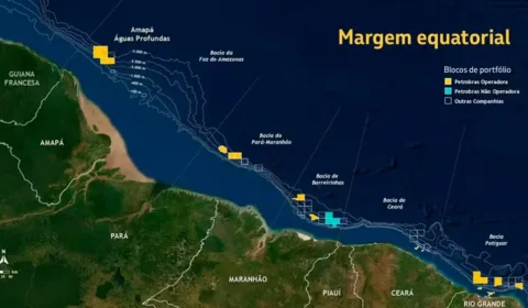 Petrobras vai perfurar três novos poços na Foz do Amazonas a partir de janeiro