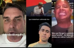 Flávio, Nikolas e Marcelinho Carioca distorcem fala de Lula sobre garis e espalham fake news