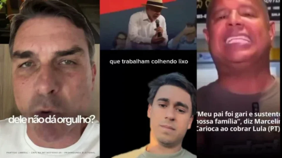 Flávio, Nikolas e Marcelinho Carioca distorcem fala de Lula sobre garis e espalham fake news