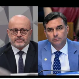 EXCLUSIVO: Empresas de Flávio Bolsonaro e Careca do INSS dividem a mesma sala em Brasília