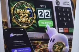 Site distribui criptomoedas em troca de divulgação de conteúdo que incentiva voto em Flávio