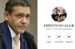 Nunes Marques manda censurar canal de Janones com 3,2 milhões de seguidores