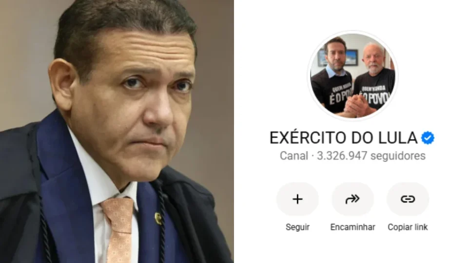Nunes Marques manda censurar canal de Janones com 3,2 milhões de seguidores