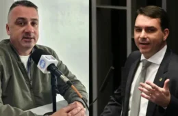Vice-prefeito gaúcho pede voto em Flávio durante evento patrocinado pela própria prefeitura