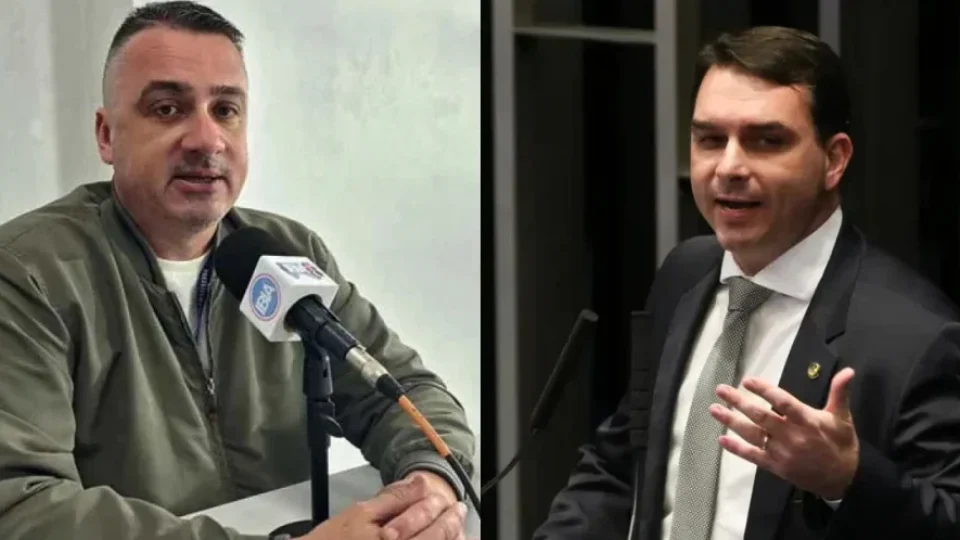 Vice-prefeito gaúcho pede voto em Flávio durante evento patrocinado pela própria prefeitura