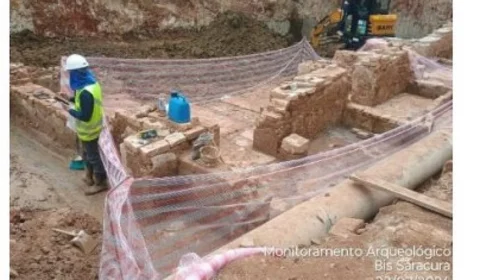 Iphan manda preservar estrutura de possível terreiro afro encontrada em obra de metrô de SP