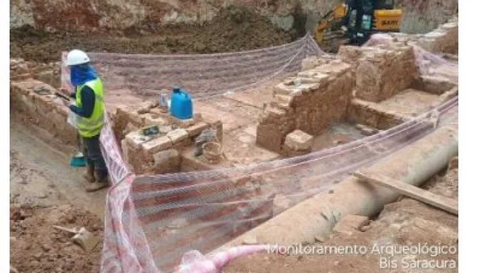 Iphan manda preservar estrutura de possível terreiro afro encontrada em obra de metrô de SP