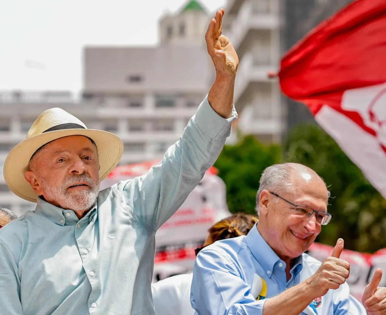 Lula e Alckmin