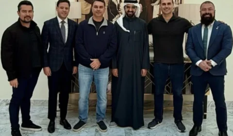 As viagens de Flávio e Eduardo Bolsonaro ao Bahrein após avanço de investigações no STF