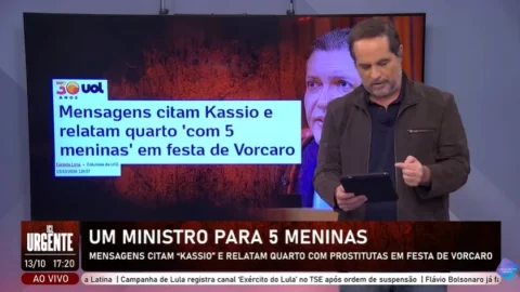 PF e STF acreditam que Kassio Nunes esteve em festa com garotas de programa bancada por Vorcaro.