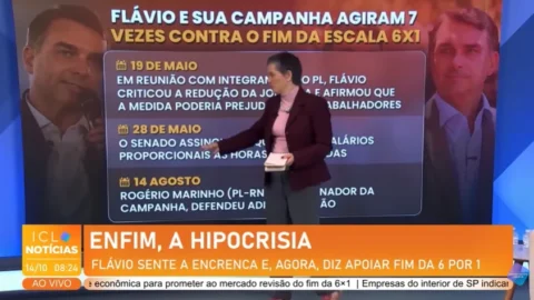 Após pressão pública, Flávio Bolsonaro recua e anuncia voto pelo fim da escala 6×1, por Heloísa Vill