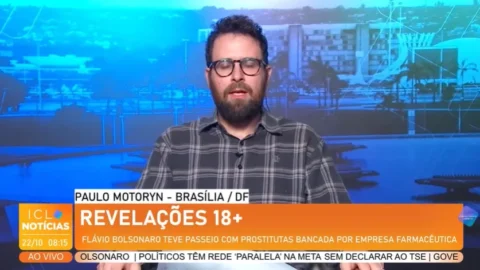 Flávio Bolsonaro em passeio com prostitutas bancado por empresários. Análise de Paulo Motoryn