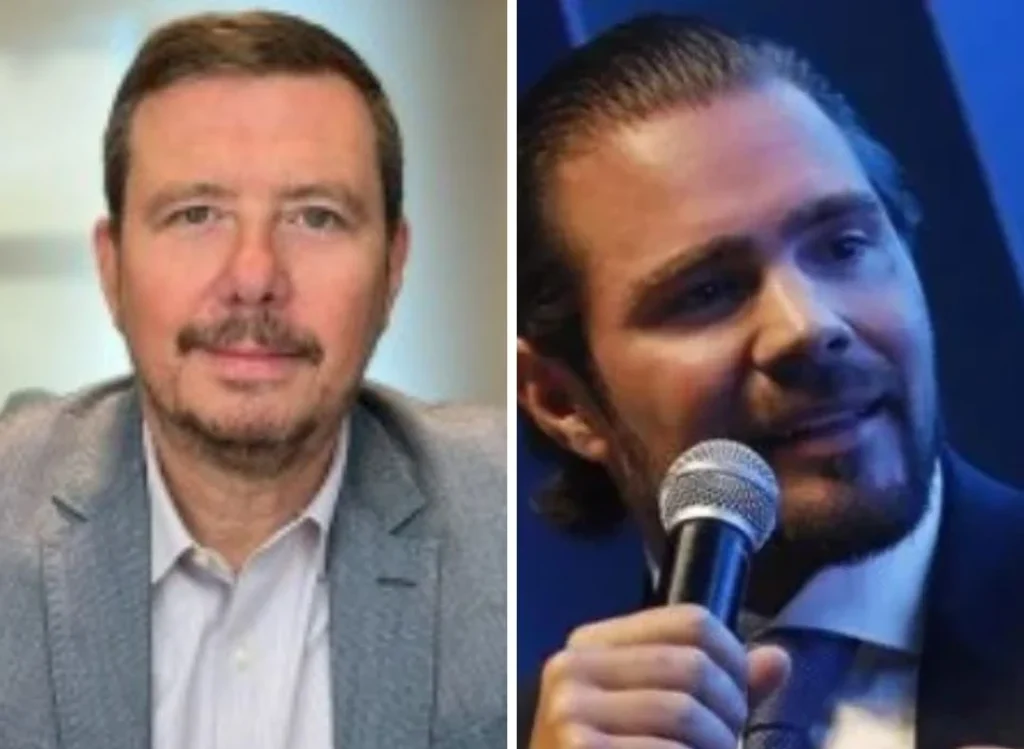 Marcus Vinícius Almeida Silveira e Daniel Vorcaro
