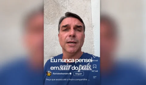 Flávio Bolsonaro disse que não deixaria o Brasil; relembre declarações contrariadas pelos fatos