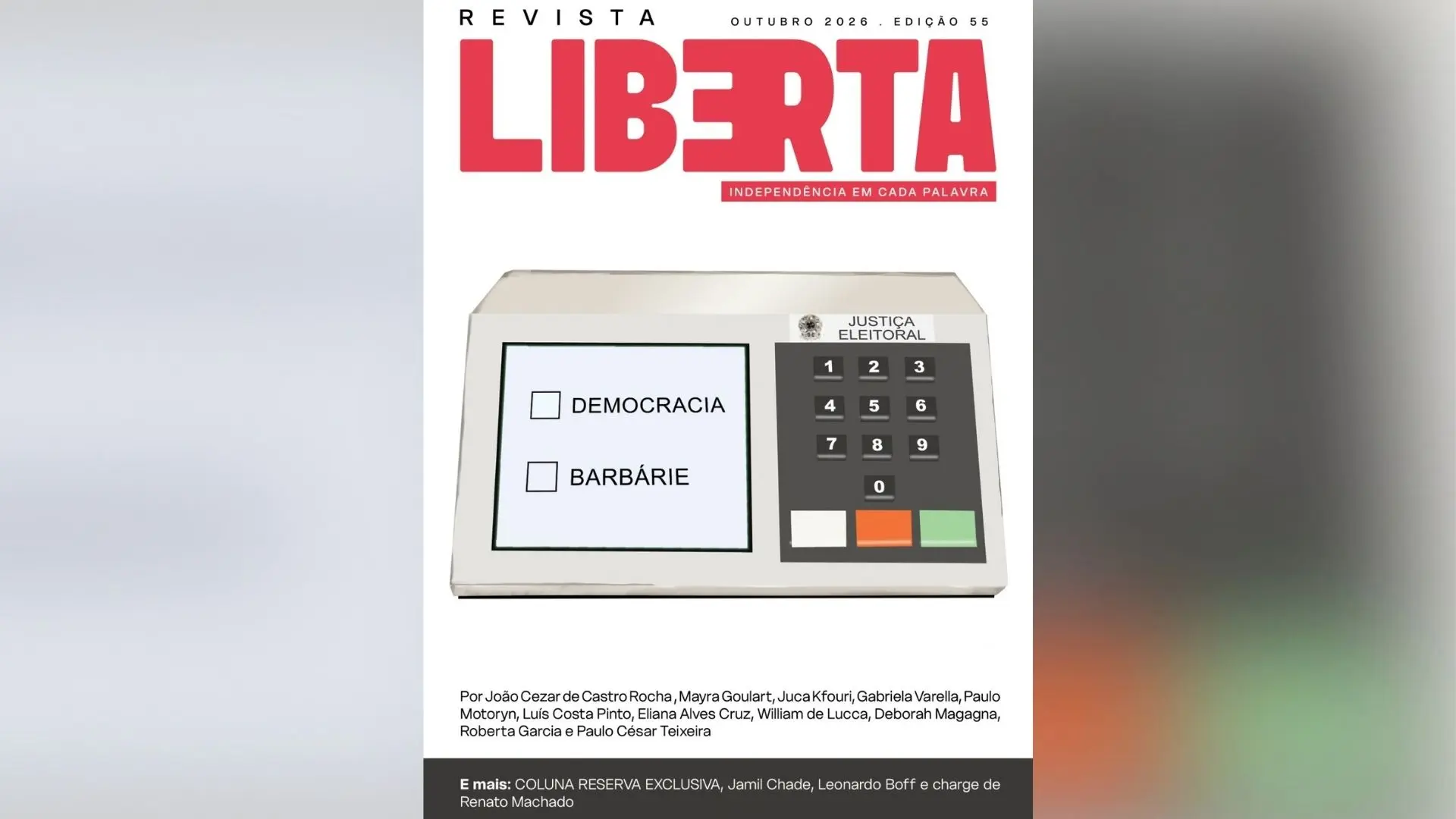 Revista Liberta 55: democracia ou barbárie