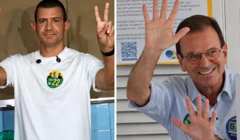Douglas Ruas e Eduardo Paes disputarão o segundo turno no Rio