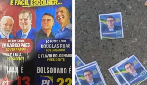 Paes vai à Justiça contra ‘santinhos falsos’ que o ligavam aos números de Lula e PL