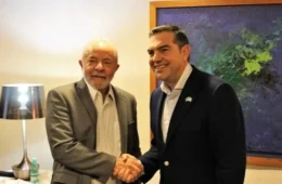 Ex-premiê grego Alexis Tsipras declara apoio a Lula e destaca defesa da democracia