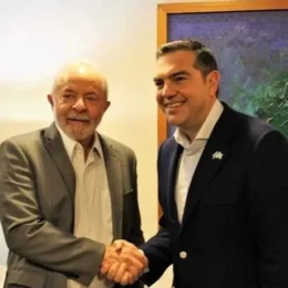Ex-premiê grego Alexis Tsipras declara apoio a Lula e destaca defesa da democracia