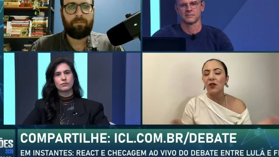 Checagem do debate feita pelo ICL bate recorde de audiência: mais de meio milhão de aparelhos