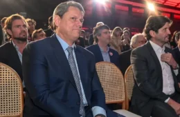 Lançamento do CNN Money teve Vorcaro e Tarcísio como convidados de honra