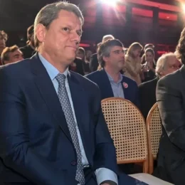 Lançamento do CNN Money teve Vorcaro e Tarcísio como convidados de honra
