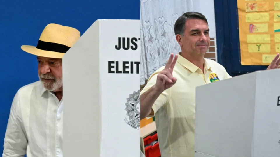 Lula e Flávio Bolsonaro disputarão segundo turno para a Presidência